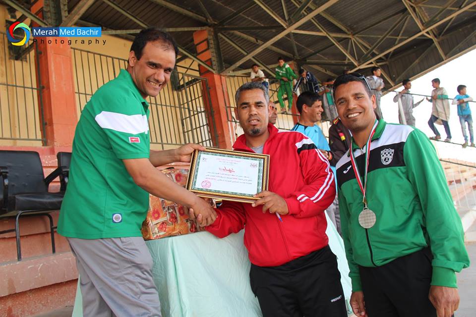 تهنئة الى بطل القسم الشرفي اواسط